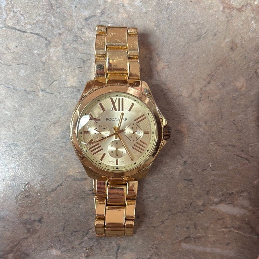 Gold Rocawear Watch